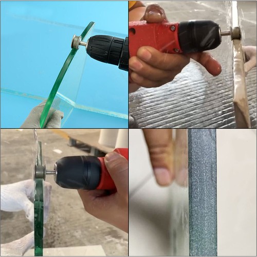 Diamond Grinding Concave Wheels Burrs Bit Glass Edge Trimming Rotary Drill Tools - Picture 7 of 9