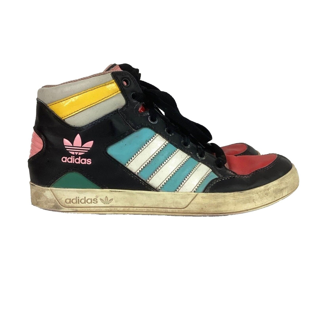 Adidas Originals - Women's Sz 7 - Hardcourt Hi - Multicolor