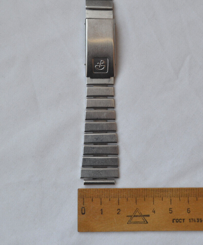 Soviet watch Bracelet 170mm 18mm Wristwatch band Raketa Pobeda Vostok Poljot ZIM - Picture 5 of 12