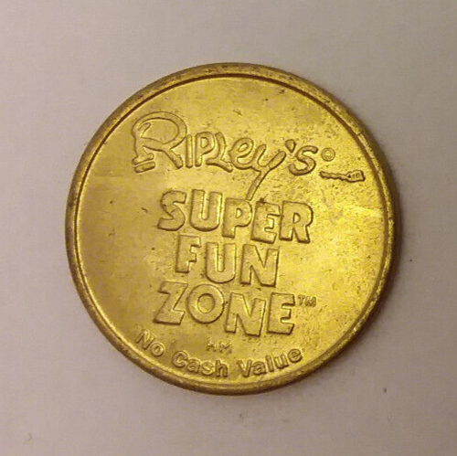 Ripley's Super Fun Zone Arcade Branson, MO Spiel Token 24 mm - Bild 1 von 2