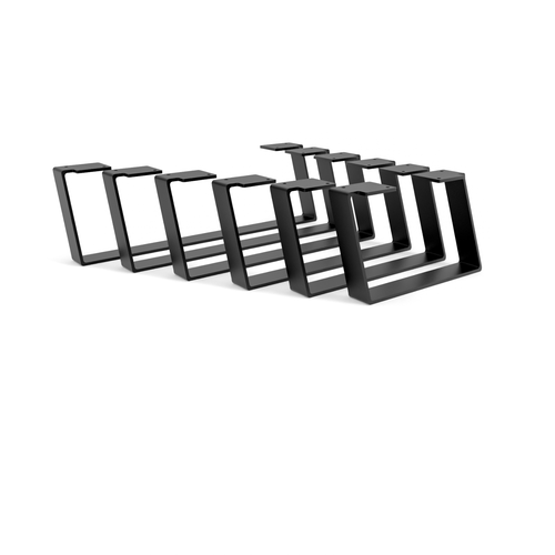 Moderne Möbelfüße für Kommode, Möbelbeine Waschtischunterschrank, Möbelkufen - Bild 11 von 28