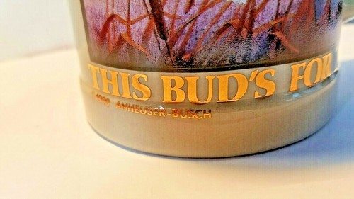 1990 Budweiser Special Event Stein Collectible Wildlife Series Wisconsin Duck - 第 2/4 張圖片