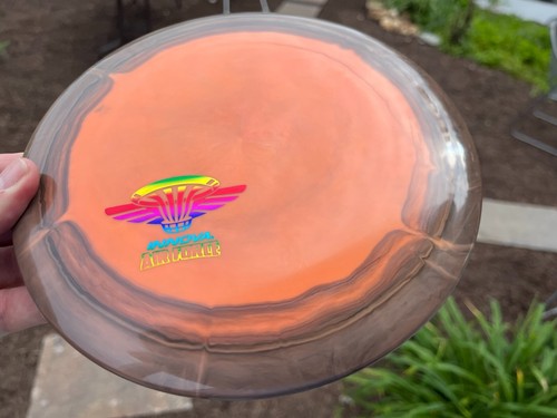 Star Thunderbird w/Halo Air Force (One of a Kind) Swirly Disc Golf Innova #780 - Picture 8 of 8