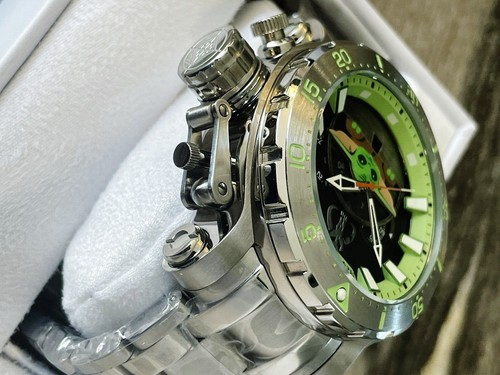 Invicta Star Wars The Child Coalition Forces Steel Chronograph Limited Watch New - 第 3/6 張圖片