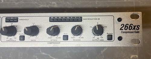 DBX 266XS dual compressor exapnder gate in VGC 2 channel - Picture 5 of 14
