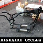 1419 02 HARLEY DAVIDSON SOFTAIL FATBOY FRAME CHASSIS 2002 FLSTF I