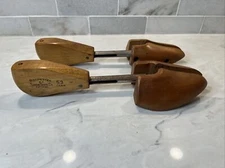 VTG Shoe Keepers Rochester Shoe Tree Co NY Wood Stretcher Adjustable size 53