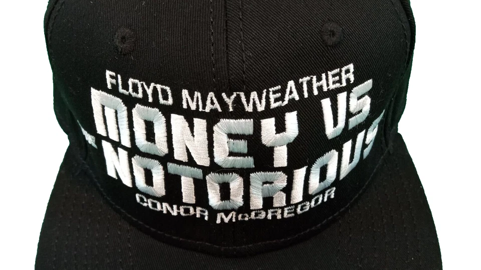 Floyd Mayweather/Conor McGregor "Money vs. The Notorious" Official Fight Hat NEW - Image 2 of 4