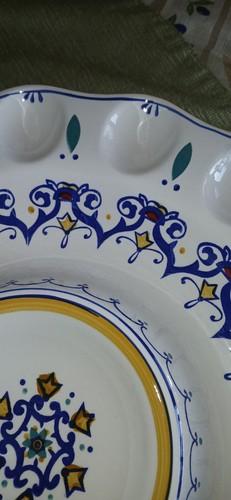 TableTops~Blanco Everyday Gallery C4226 16 1/2" Devil Egg Platter 2014 - Picture 5 of 8