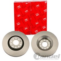 2X TRW Bremsscheiben 321Mm BelÜFtet Vorne Passend FÜR Audi A4 A6 Allroad Seat