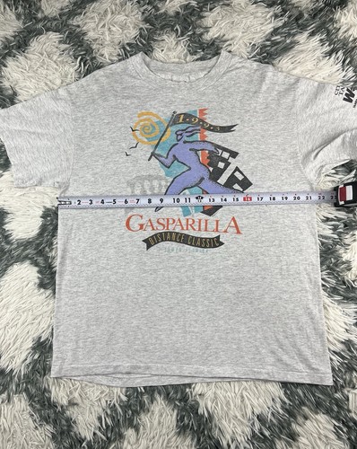 Vintage Hanes Tag 1993 Gasparilla Distance Classic Tampa Florida grau T-Shirt L - Bild 5 von 14