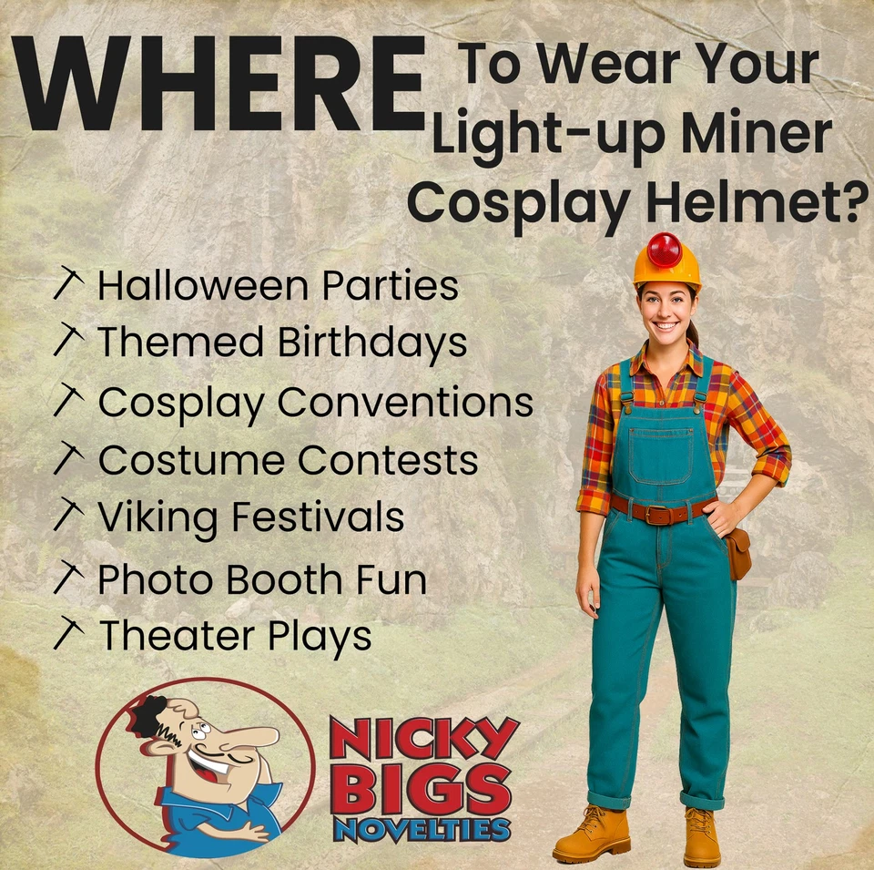 Casco de minero amarillo de plástico para adultos con construcción ligera casco disfraz utilería Foto 4 de 4