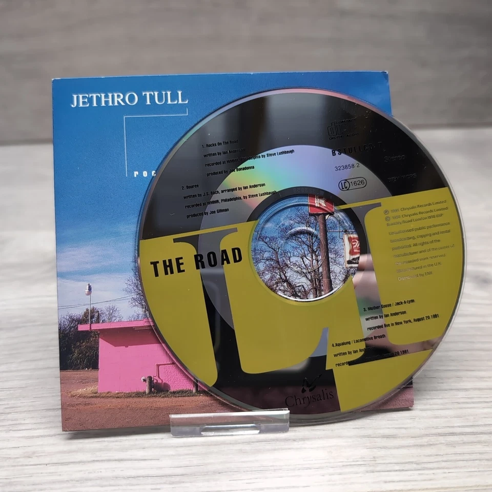 Jethro Tull - Rocks on the Road - CD EP - 1991 Chrysalis Records - Very Good Con - Image 3 of 3