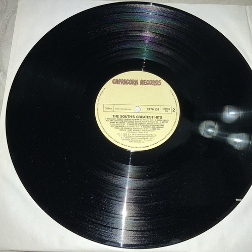 THE SOUTH'S GREATEST HITS - 1977 CAPRICORN RECORDS LP - Picture 4 of 4