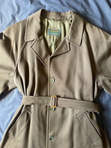 Ermenegildo Zegna, special collection for Louis, Boston - lined long coat