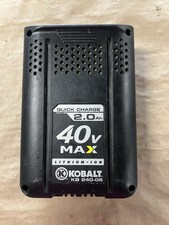 Kobalt 40 Volt 2.0Ah Max Output Li-Ion Battery KB 240C-06