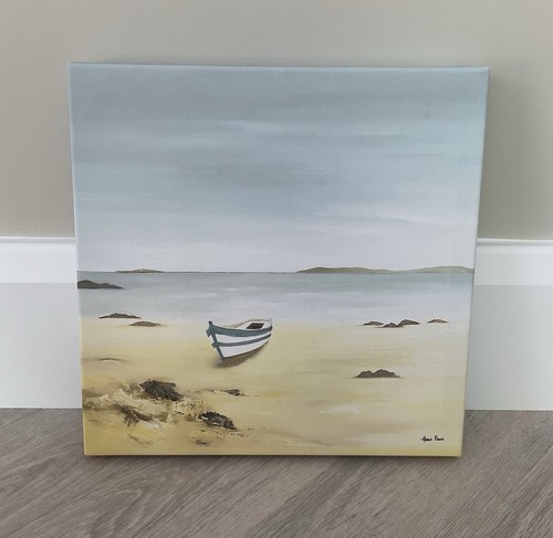 Canvas Wall Art, By The Sea, From Next - Used