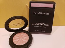 Bare Minerals Gen Nude Highlighting Blush  Rose Glow  NIB