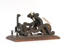 Registre télégraphique Knox & Shain Weight Driven vers 1860 * Philadelphie * signé