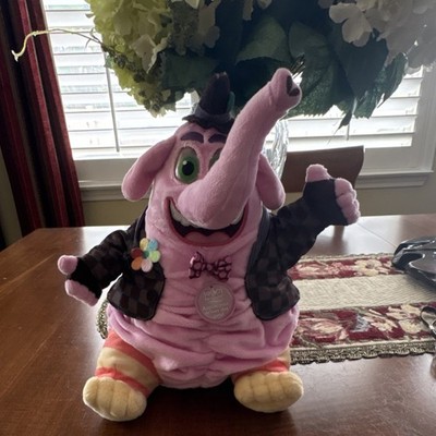 Disney Inside Out Bing Bong Plush Toy Pink Squeeze Sound Disney Franchise