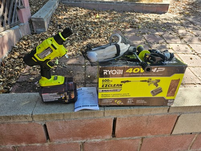#ad #ad Ryobi 40V HP RY124052 Brushless EZClean 600PSI 0.7GPM Cordless Power Cleaner $54.99