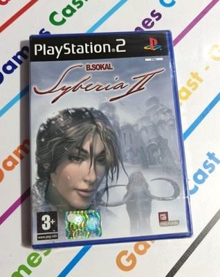 PS2 SYBERIA 2 PLAYSTATION 2 PAL ITALIAN NEW SEALED SONY