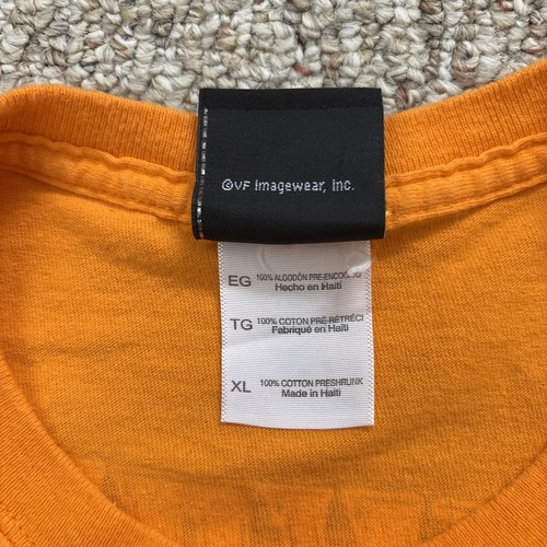 Harley Davidson Men's Shirt Size XL 2012 Nashville Music City Boswell, TN Orange - Picture 8 of 10