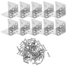 10 Pcs Eckhalterung Ecke Klammer Spitze Klammern Möbelhalterungen