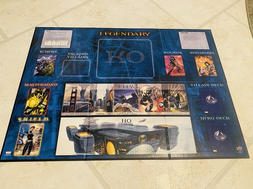 Upper Deck Legendary: A Marvel Deck Building Game- Slightly Used - Picture 6 of 11