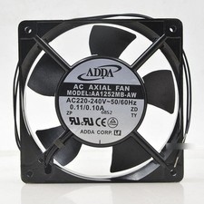 1PCS New ADDA AA1252MB-AW 220V 0.11/0.10A 2-Wire Cooling Fan#QW