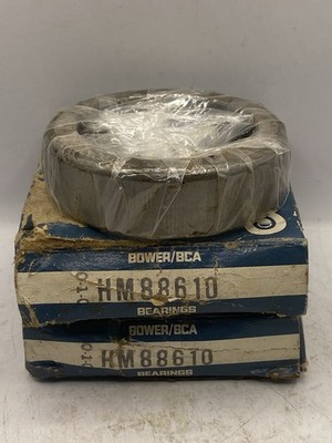 BCA/BOWER# HM88610; PREMIUM QUALITY BEARING RACE/CUP Lot Of 2