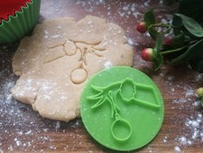 Grinch Hand Bauble Embosser | Christmas Baking Fondant Stamp