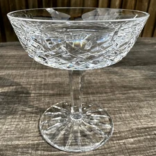 Waterford Crystal Lismore Vintage Ireland Tall Champagne Sherbet Coupe-Excellent