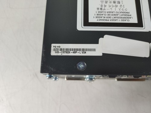 Cisco Catalyst 3750-X WS-C3750X-48P-L 48-Port Gigabit Ethernet Managed PoE+ - Picture 5 of 9