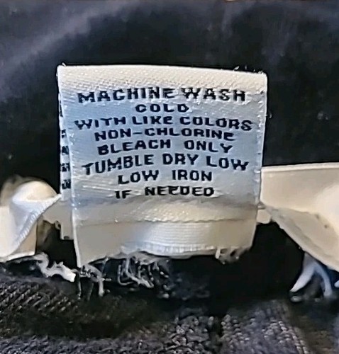 Vintage Y2K 90s Susan Bristol Black Velour Tracksuit M Silver Zipper Straight Leg  - Bild 20 von 20