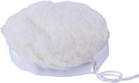 Wolfcraft Polierhaube Ø 125 Mm FüR Schleifteller, Lammwolle PolierzubehöR