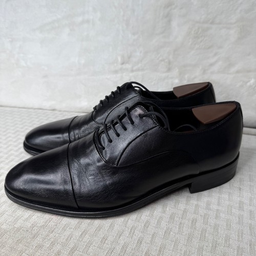 BrunoMagli Maioco elegante Schuhe Größe 8,5 Weite Leder Herren Anzug Schnürschuhe Oxford