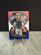 2022 Panini Prizm - Tier III Cal Raleigh #241 Red White & Blue Prizm (RC)