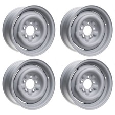 Wheel Vintiques Standard Steel 14x6 Wheel Kit Mustang 65-73