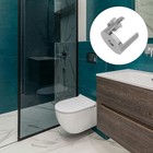 16 Pcs Glass Shelf Bracket Support Pegs Fixed Clamp for Bathroom