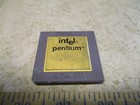 ✅  Intel Pentium 75 MHz SX961 A80502-75 75mhz GOLD CAP Ceramic ✅ VTG Very Rare