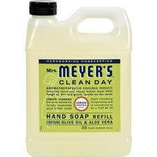 Mrs. Meyers HG1237783 33 fl oz Liquid Hand Soap Refill, Lemon Verbena