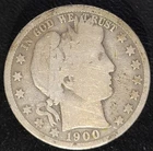 1900 O New Orleans Mint Barber Half Dollar