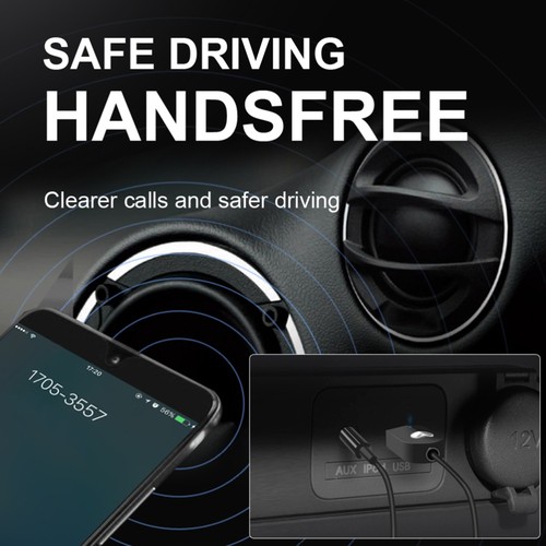 Audio Transmitter Receiver Car Aux Transmitter Headphone Jack Transmitter - Afbeelding 5 van 11