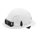 Milwaukee 48-73-1201 BOLT White Type 1 Class C Full Brim Vented Hard Hat with 4