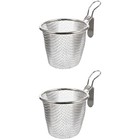  2 Pieces Pasta Korb Entlassungskorb Aus Rostfreiem Stahl Küchengeräte