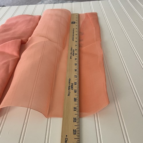 SILK PINK FABRIC 4 Yards x 21 Inches Wide or 144 Inches x 21 Wide - Picture 10 of 11