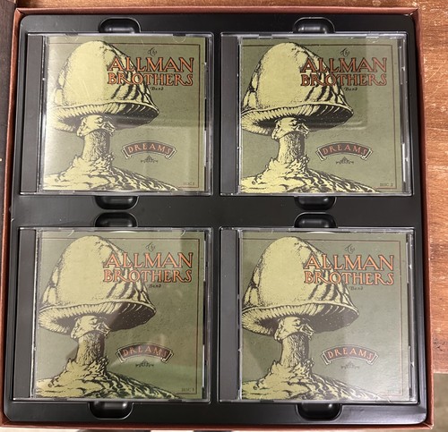 The Allman Brothers Band: Dreams (4-CD Box Set) Polydor In Box With Book - Picture 3 of 4