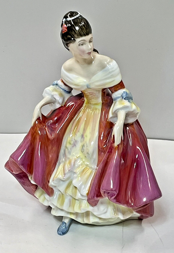 1957 Royal Doulton Figur Southern Belle HN 2229 Peggy Davies 7,5"