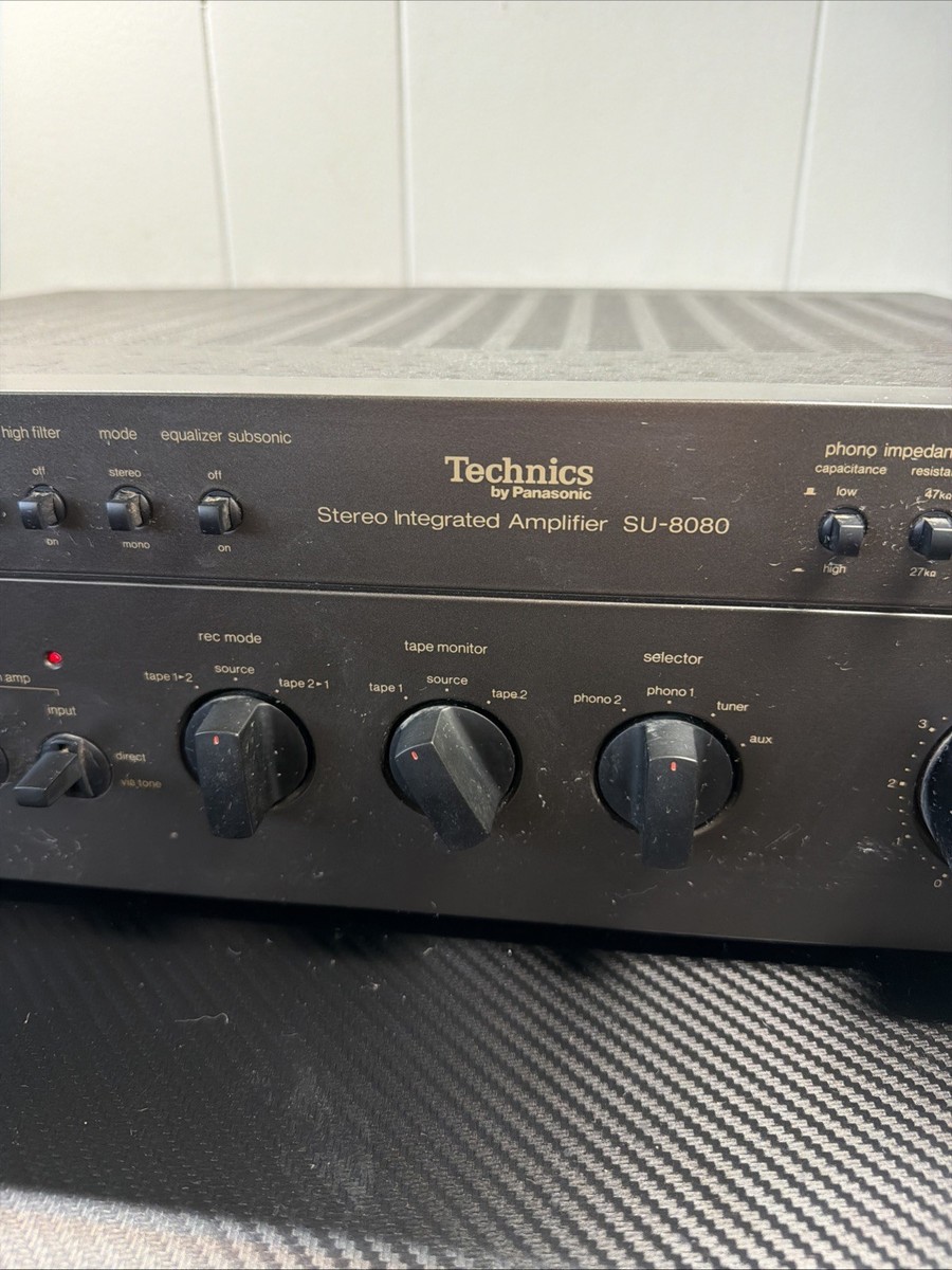 Vintage Technics Stereo Integrated Amplifier SU-8080 | eBay